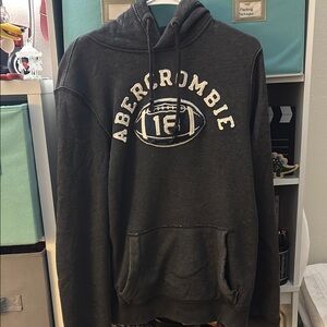 Abercrombie & Fitch Black Sweatshirt Classic Pullover Hoodie